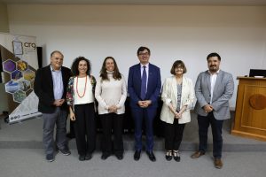 Representantes de la U. de Chile, fundaciones aliadas sellan el compromiso por el Bioparque.